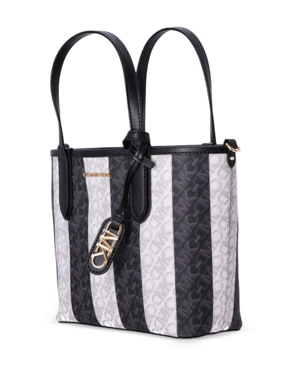 23448719_53405081_1000.jpg Michael Kors monogram pattern striped tote bag
