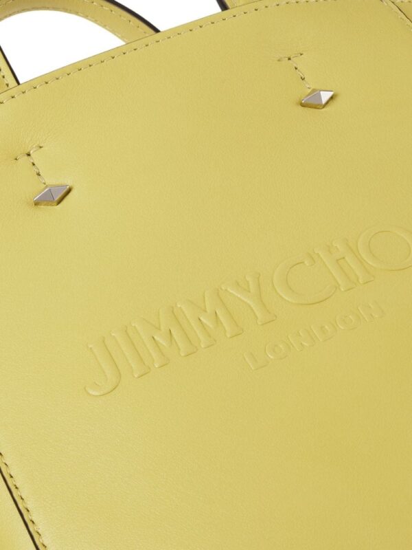 23452441_53708032_1000.jpg Jimmy Choo Lenny debossed-logo leather tote bag