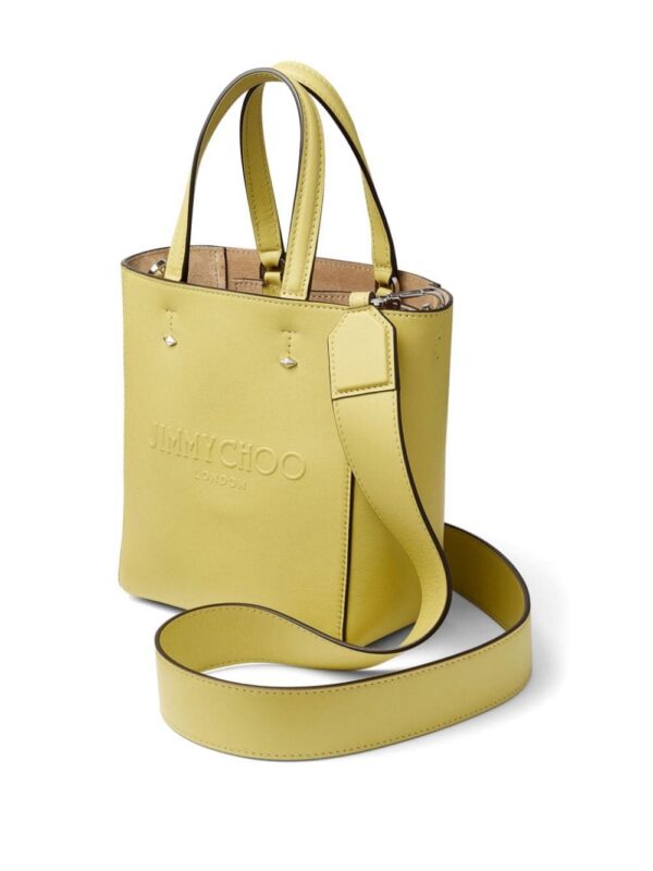 23452441_53708037_1000.jpg Jimmy Choo Lenny debossed-logo leather tote bag