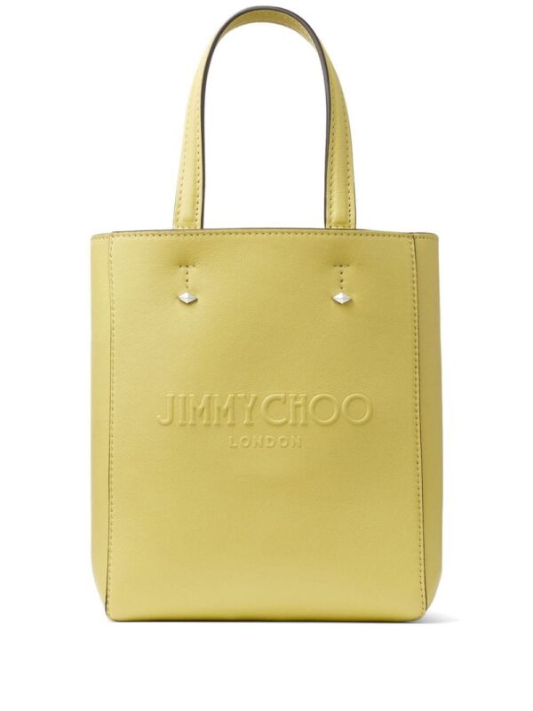 23452441_53708038_1000.jpg Jimmy Choo Lenny debossed-logo leather tote bag