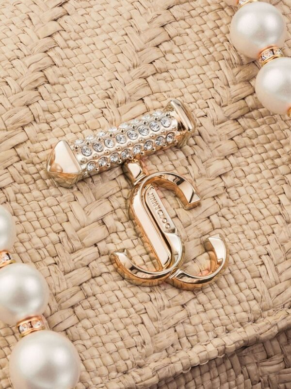 Jimmy Choo Avenue chain wallet