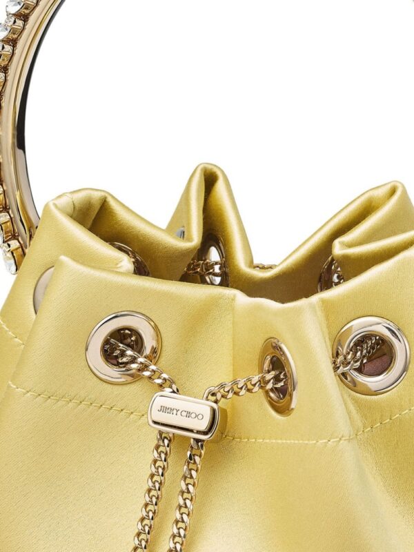 23453010_53707975_1000.jpg Jimmy Choo Bon Bon satin tote bag