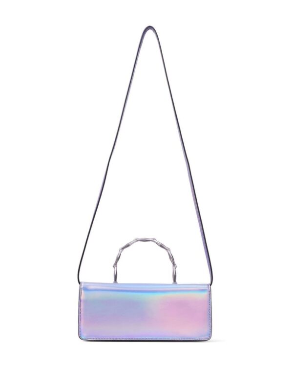 23453043_53776479_1000.jpg Jimmy Choo Diamond Chain iridescent-effect tote bag