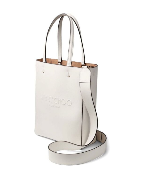 23453122_53708095_1000.jpg Jimmy Choo Lenny debossed-logo leather tote bag