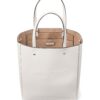23453122_53708096_1000.jpg Jimmy Choo Lenny debossed-logo leather tote bag