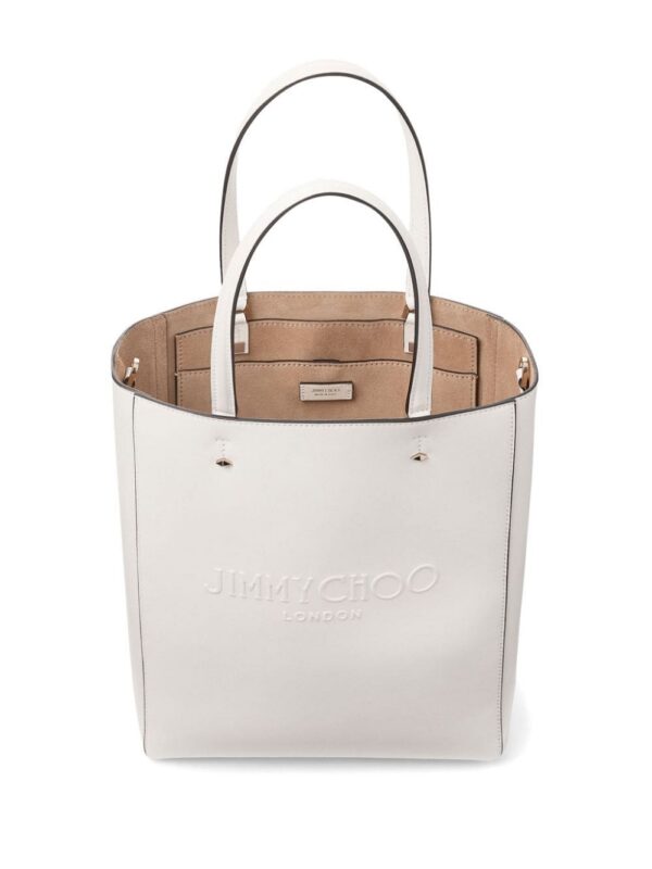 23453122_53708096_1000.jpg Jimmy Choo Lenny debossed-logo leather tote bag
