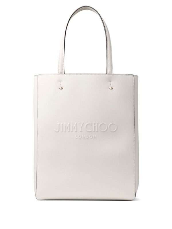 23453122_53708097_1000.jpg Jimmy Choo Lenny debossed-logo leather tote bag