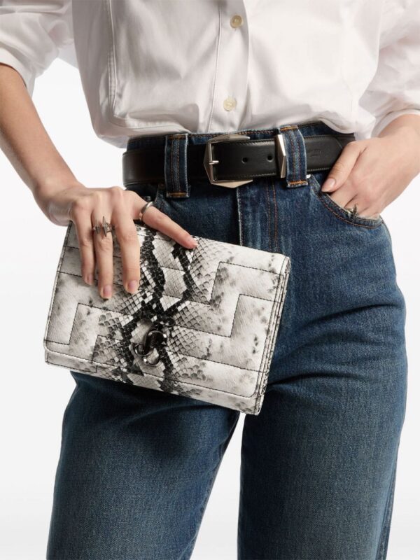 23453176_53726300_1000.jpg Jimmy Choo Avenue snakeskin-effect clutch bag