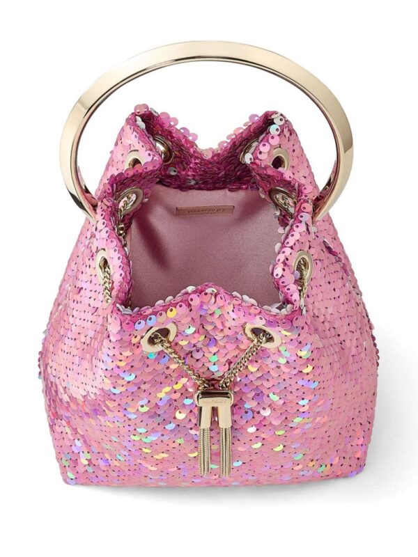 Jimmy Choo Bon Bon chainmail bucket bag