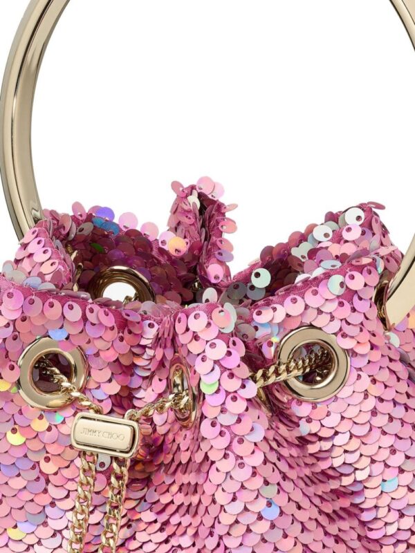 Jimmy Choo Bon Bon chainmail bucket bag