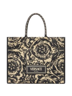 23490931_53624011_1000.jpg Versace large Barocco Athena raffia tote bag
