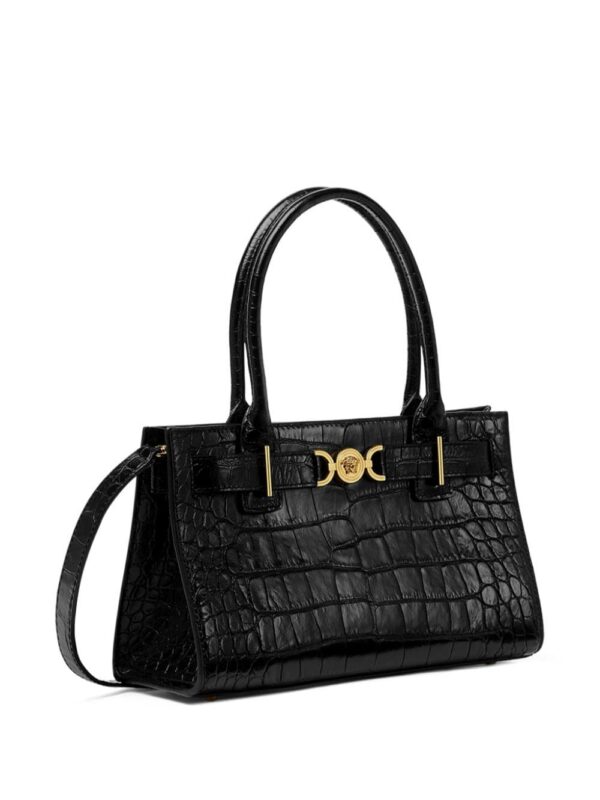 23490997_53590287_1000.jpg Versace Medusa '95 crocodile-effect tote bag