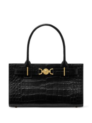 23490997_53590295_1000.jpg Versace Medusa '95 crocodile-effect tote bag