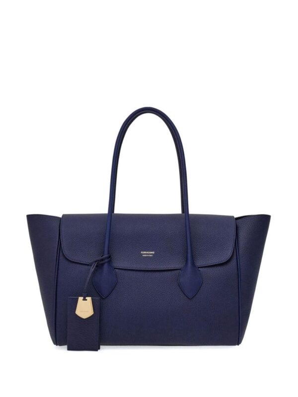 23495488_53714612_1000.jpg Ferragamo large East-West leather tote bag