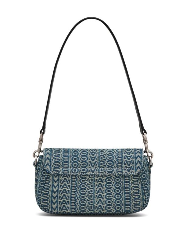 23496091_53695075_1000.jpg Marc Jacobs The Monogram Sunfaded Denim Clover shoulder bag