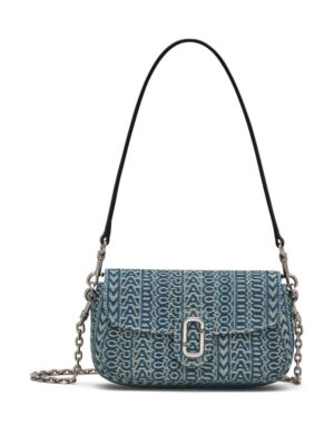 23496091_53695076_1000.jpg Marc Jacobs The Monogram Sunfaded Denim Clover shoulder bag