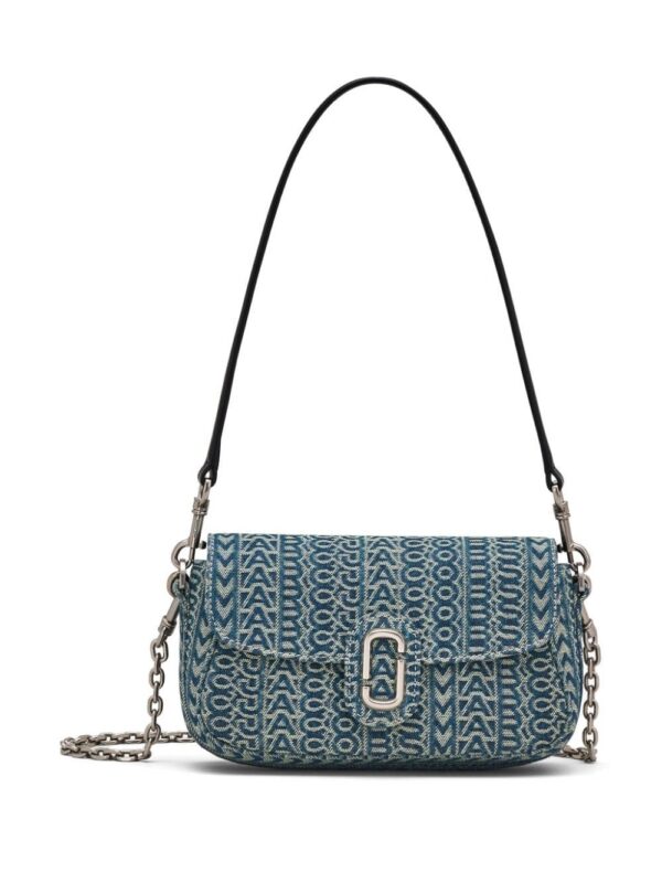 23496091_53695076_1000.jpg Marc Jacobs The Monogram Sunfaded Denim Clover shoulder bag