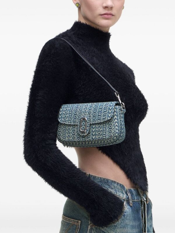 23496091_53695082_1000.jpg Marc Jacobs The Monogram Sunfaded Denim Clover shoulder bag