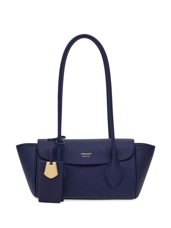 Ferragamo small East-West leather tote bag