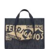 23496624_53714115_1000.jpg Ferragamo medium Venna logo-embroidered tote bag