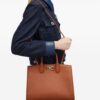 Ferragamo Studio Box leather tote bag
