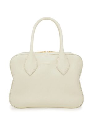 23496653_53714753_1000.jpg Ferragamo logo-stamp leather tote bag