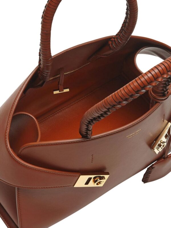 Ferragamo small The Hug leather tote bag