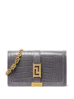 23497575_53591173_1000.jpg Versace Greca Goddess crocodile-embossed shoulder bag