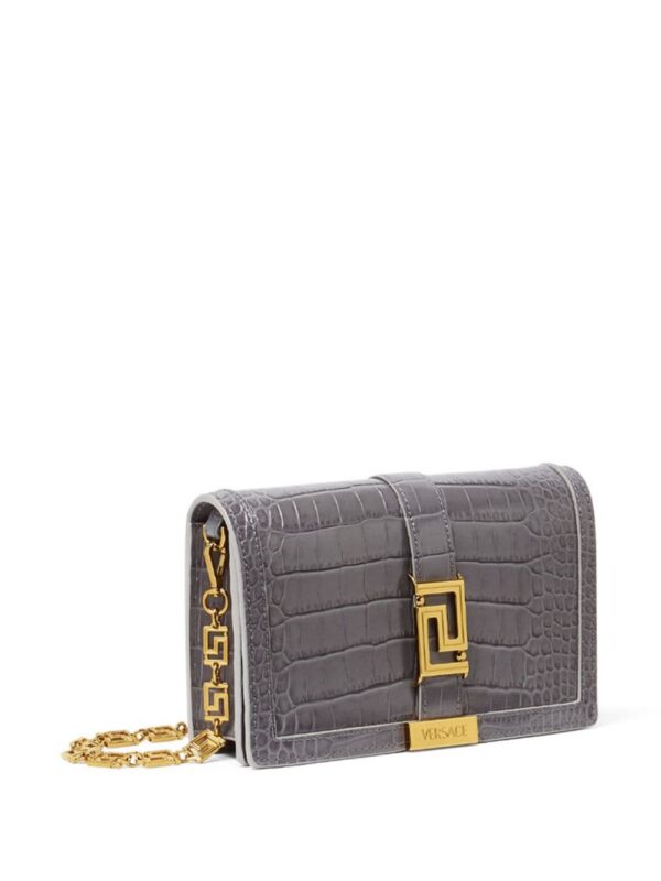23497575_53591188_1000.jpg Versace Greca Goddess crocodile-embossed shoulder bag