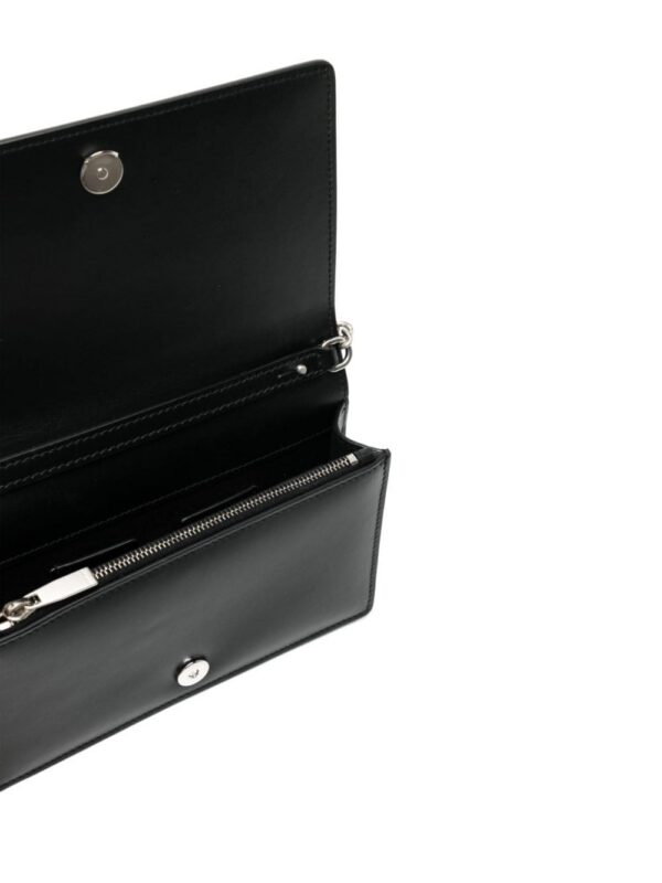 23505113_53620040_1000.jpg Off-White slogan-print leather clutch bag