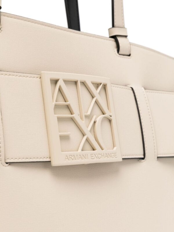 23526708_53585362_1000.jpg Armani Exchange logo-plaque tote bag