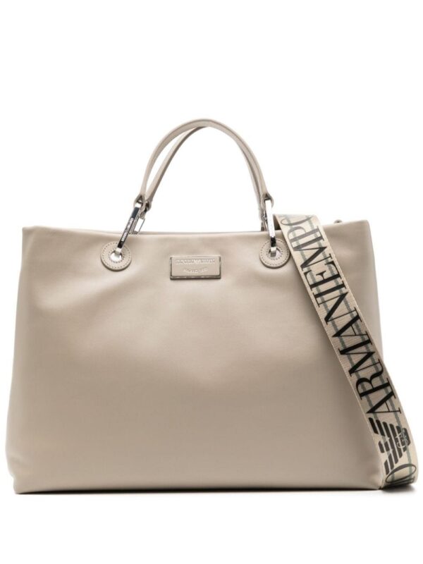 23538894_53674552_1000.jpg Emporio Armani medium MyEA eco-leather shopper bag