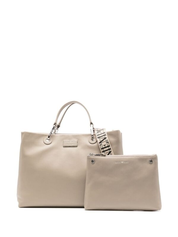 23538894_53708804_1000.jpg Emporio Armani medium MyEA eco-leather shopper bag