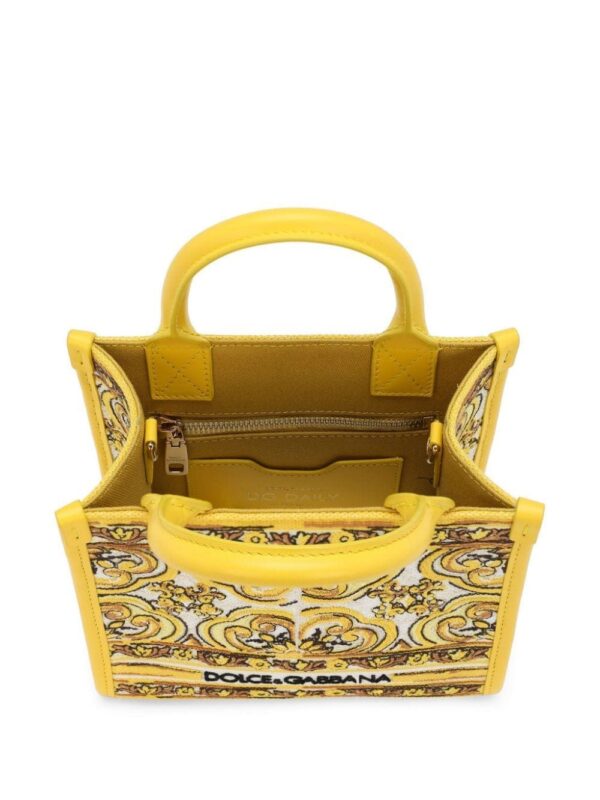 Dolce & Gabbana mini DG Daily canvas tote bag