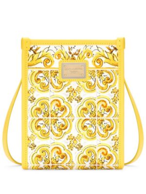 23601438_54039619_1000.jpg Dolce & Gabbana Majolica-print cross body bag