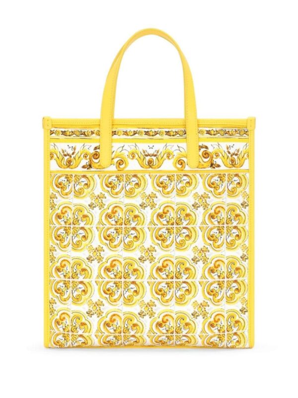23602003_53771122_1000.jpg Dolce & Gabbana medium Majolica-print canvas tote bag