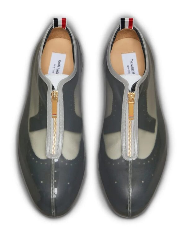 Thom Browne  detachable transparent-panel oxford shoe