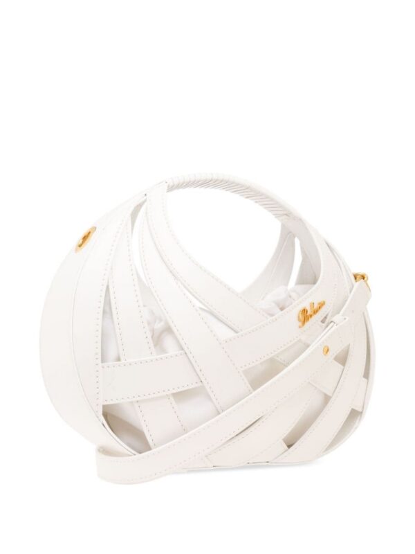 23620075_53577885_1000.jpg Balmain basket-weave leather tote bag