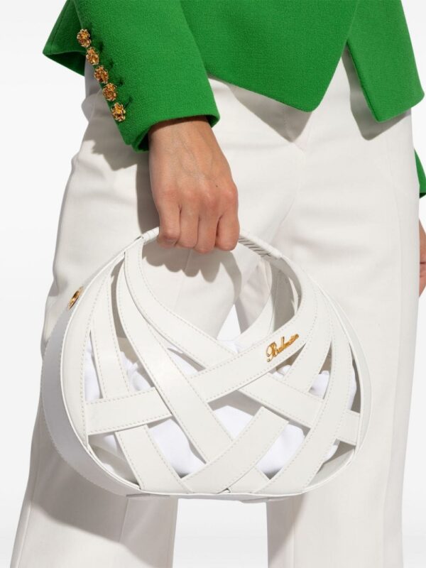 23620075_53577886_1000.jpg Balmain basket-weave leather tote bag
