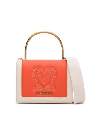 23621612_53602956_1000.jpg Love Moschino logo-embroidered tote bag