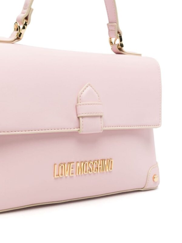 23622796_53602105_1000.jpg Love Moschino logo-plaque crossbody bag