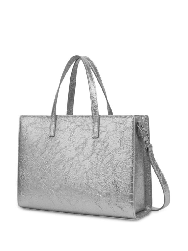 23636565_53526388_1000.jpg Love Moschino logo-plaque tote bag