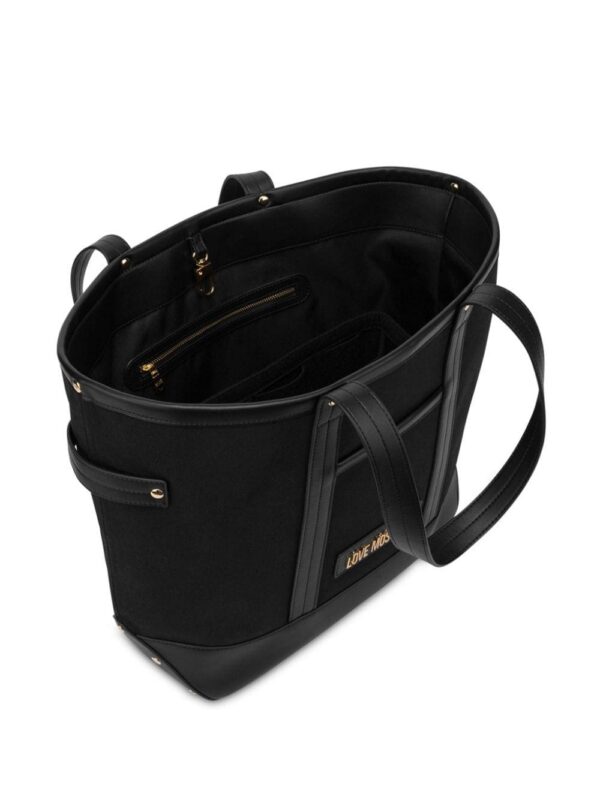 23636580_53505555_1000.jpg Love Moschino logo-lettering tote bag
