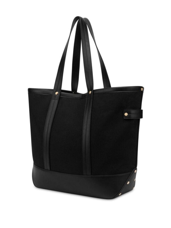 23636580_53505563_1000.jpg Love Moschino logo-lettering tote bag