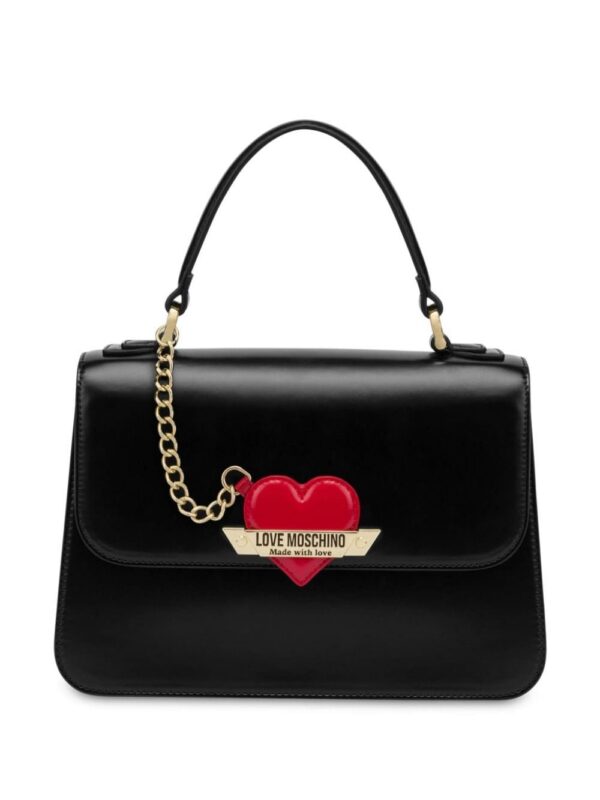 23636589_53505383_1000.jpg Love Moschino heart-charm tote bag