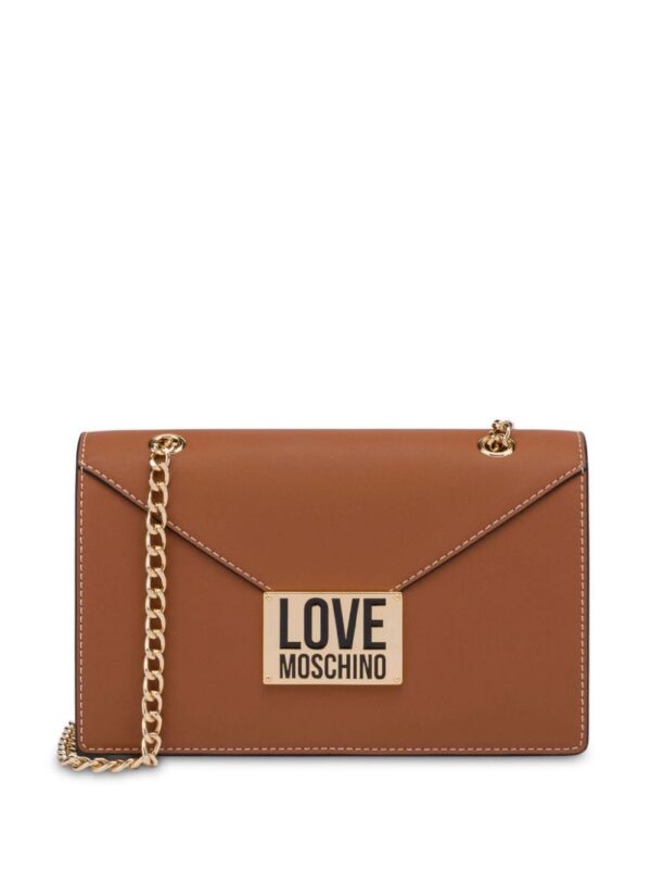 23636600_53606248_1000.jpg Love Moschino logo-plaque chain shoulder bag