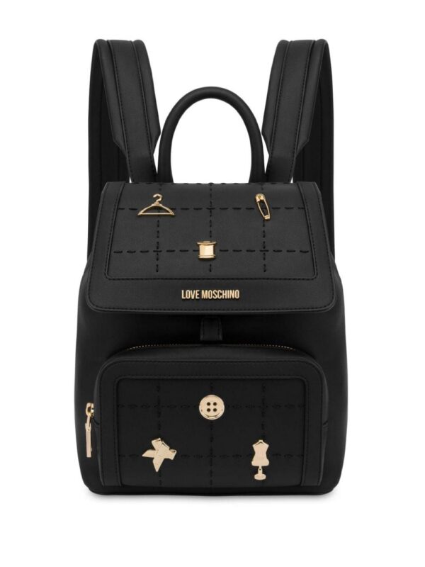 23637143_53511088_1000.jpg Love Moschino pin-embellishment faux-leather backpack