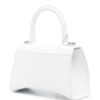 Balenciaga extra small Hourglass croc-embossed tote bag