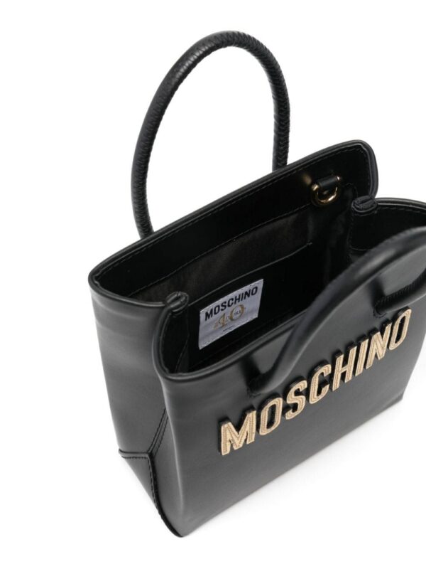 Moschino logo-lettering mini bag
