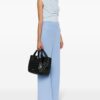 Emporio Armani logo-patch interwoven tote bag